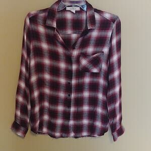 Adam Levine Plaid Button Down Super Soft Medium